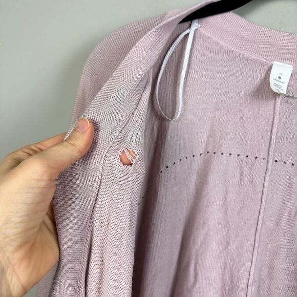 Lululemon open mind wrap knit pink - Picture 7 of 8
